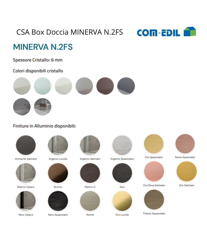 CSA BOX DOCCIA ALLUMINIO...