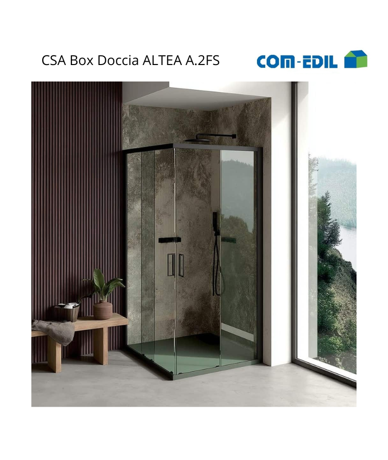 CSA BOX DOCCIA ACCIAIO...