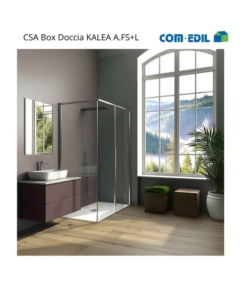 CSA BOX DOCCIA ACCIAIO...