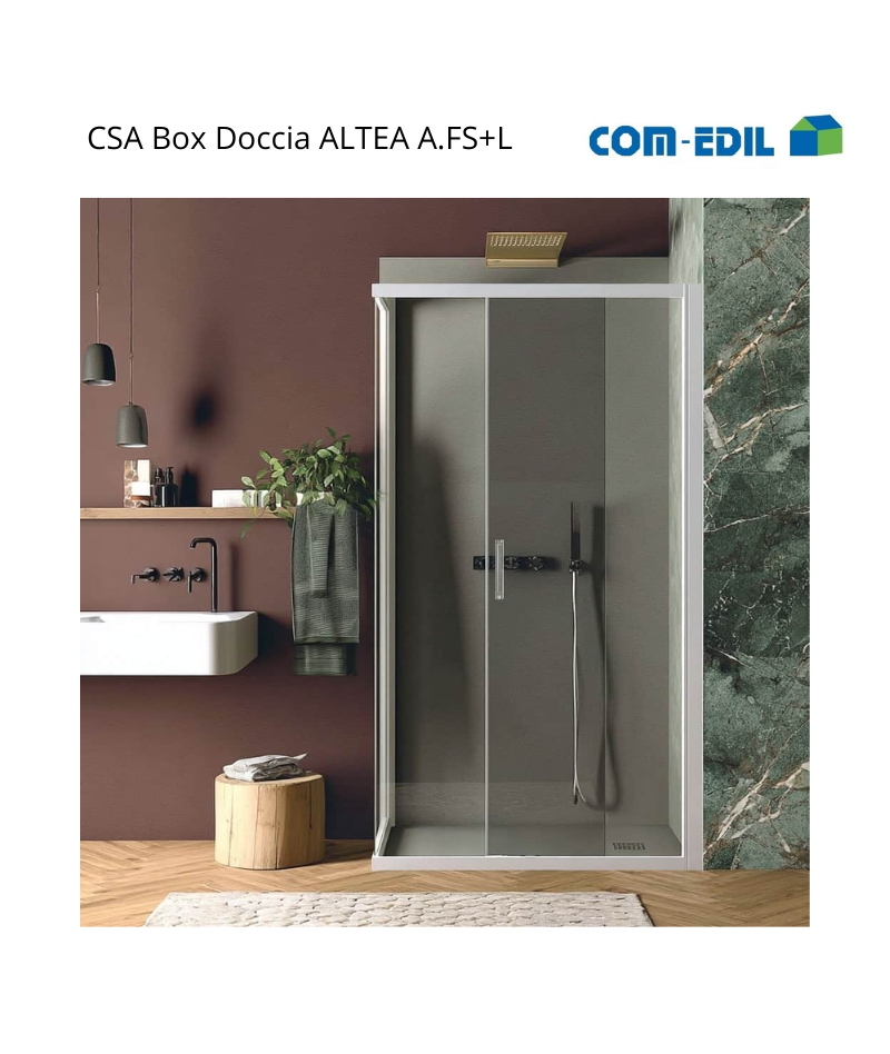 CSA BOX DOCCIA ACCIAIO...