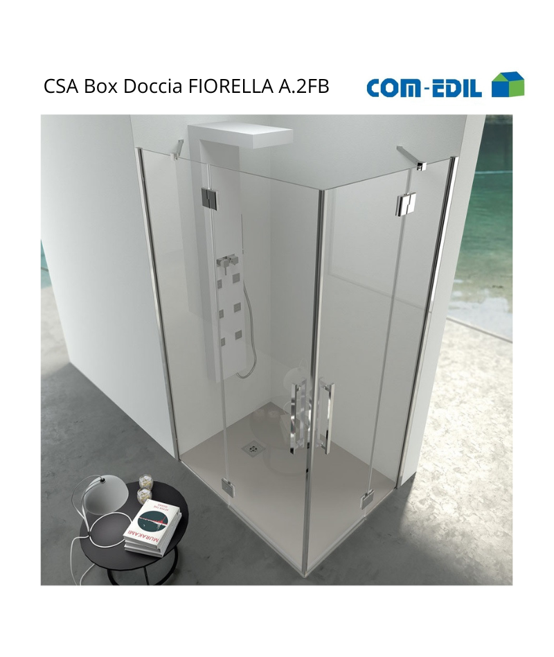 CSA BOX DOCCIA ACCIAIO...