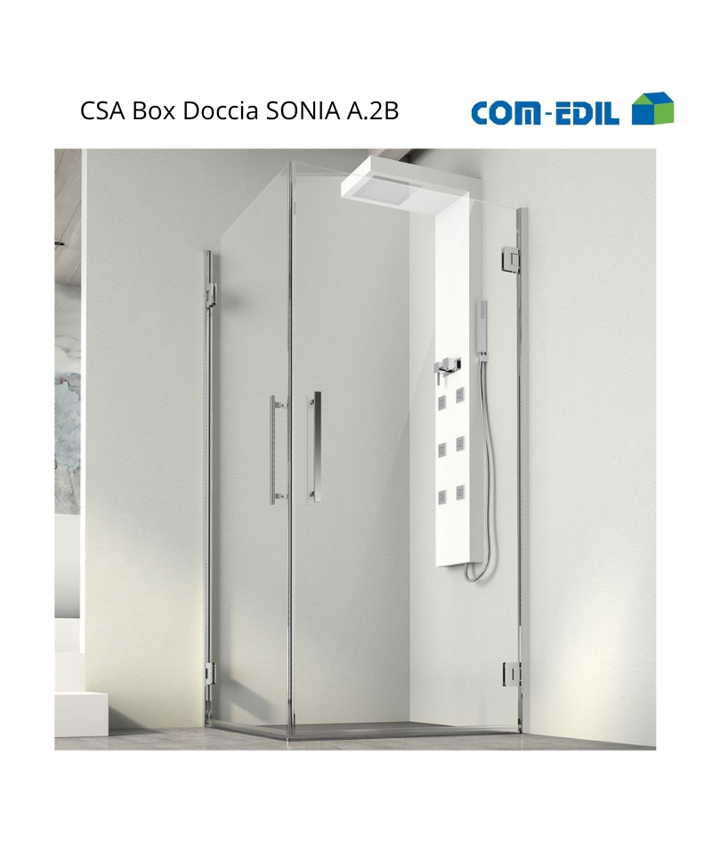CSA BOX DOCCIA ACCIAIO...