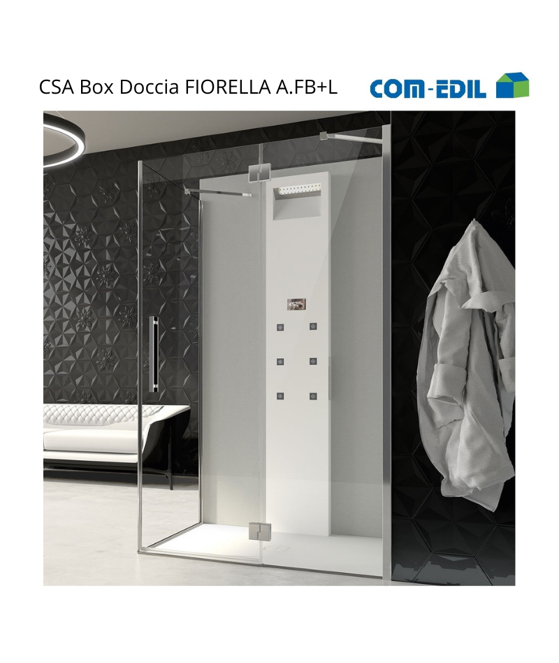 CSA BOX DOCCIA ACCIAIO...