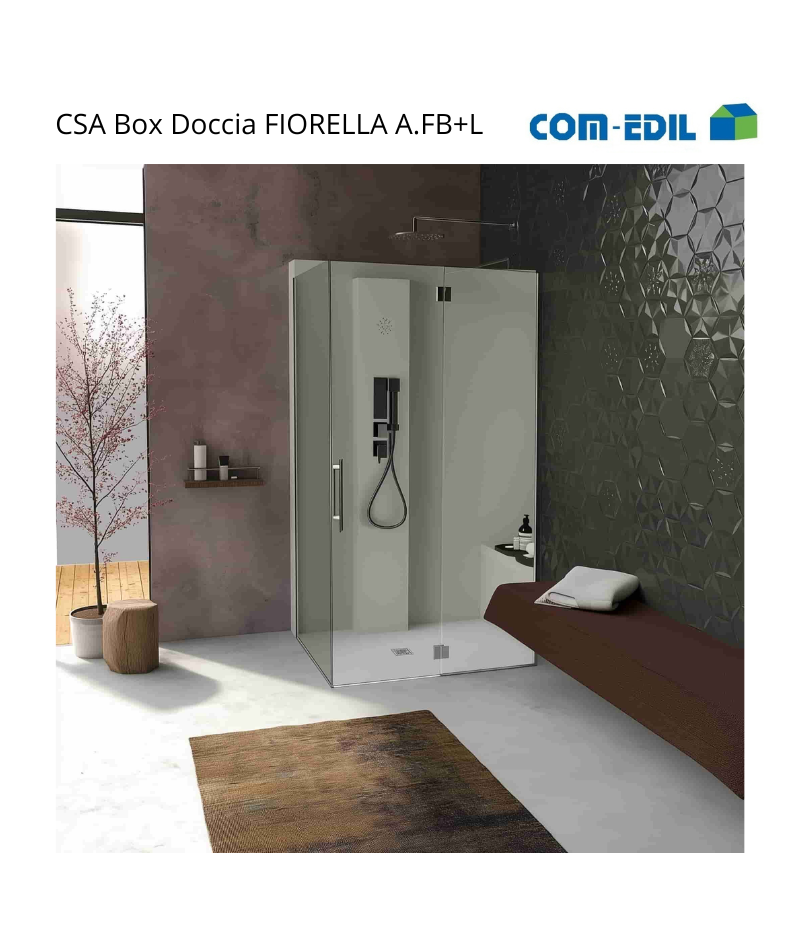 CSA BOX DOCCIA ACCIAIO...