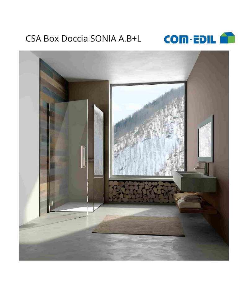 CSA BOX DOCCIA ACCIAIO...