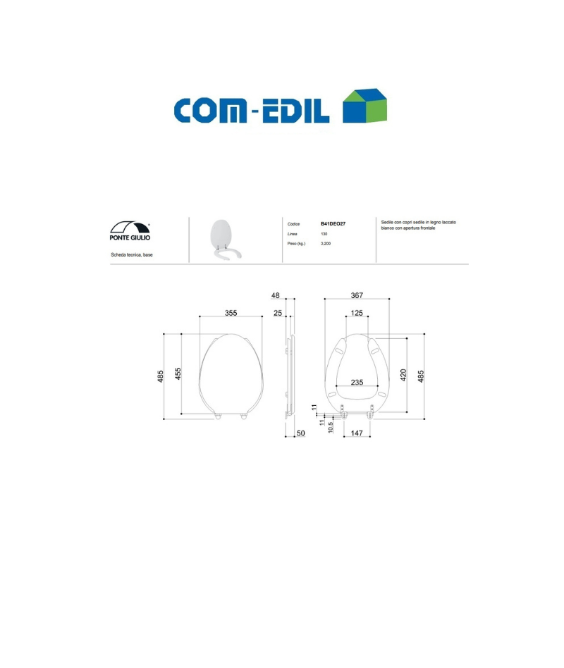 PONTE GIULIO SEDILE APERTO...