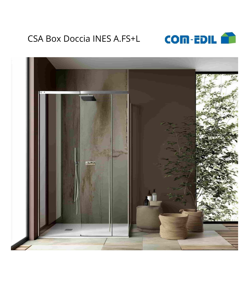 CSA BOX DOCCIA ACCIAIO INES...