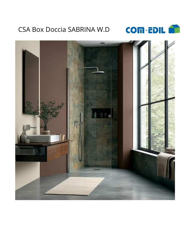 CSA BOX DOCCIA ACCIAIO...