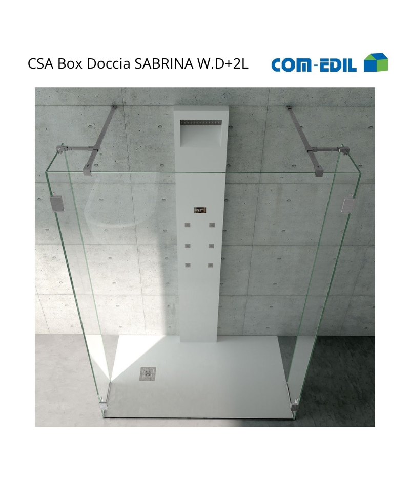 CSA BOX DOCCIA ACCIAIO...