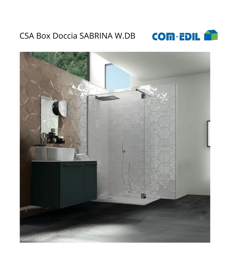 CSA BOX DOCCIA ACCIAIO...