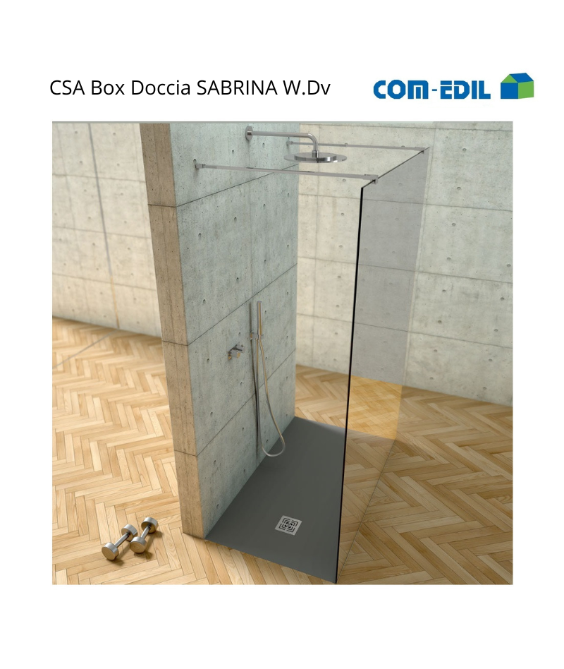 CSA BOX DOCCIA ACCIAIO...