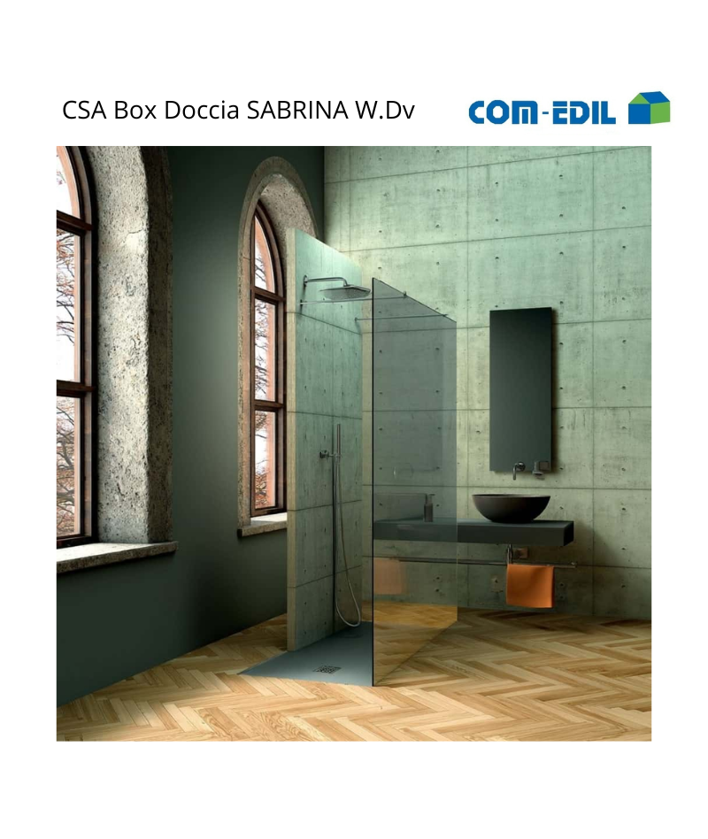 CSA BOX DOCCIA ACCIAIO...