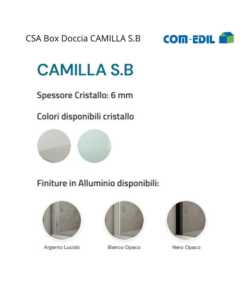 CSA BOX DOCCIA ALLUMINIO...