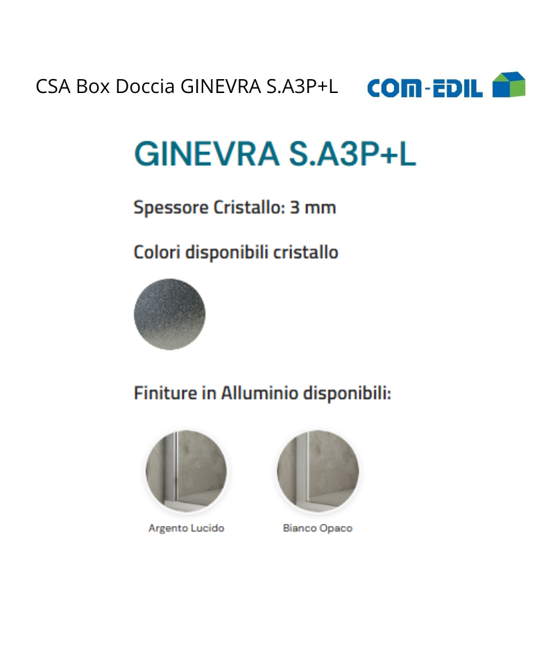 CSA BOX DOCCIA ALLUMINIO...