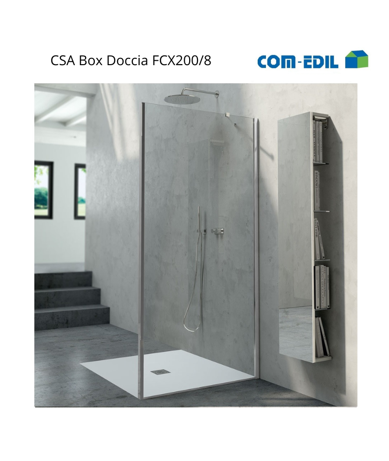 CSA BOX DOCCIA ACCIAIO...