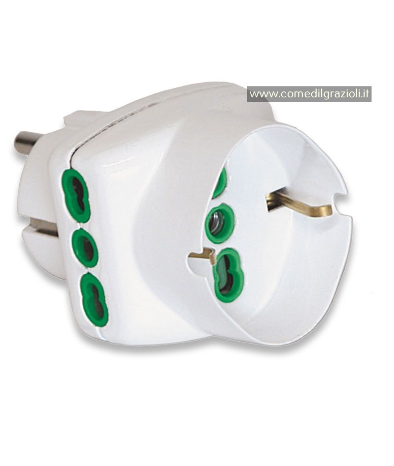 TRIPLA A SPINA SCHUKO...