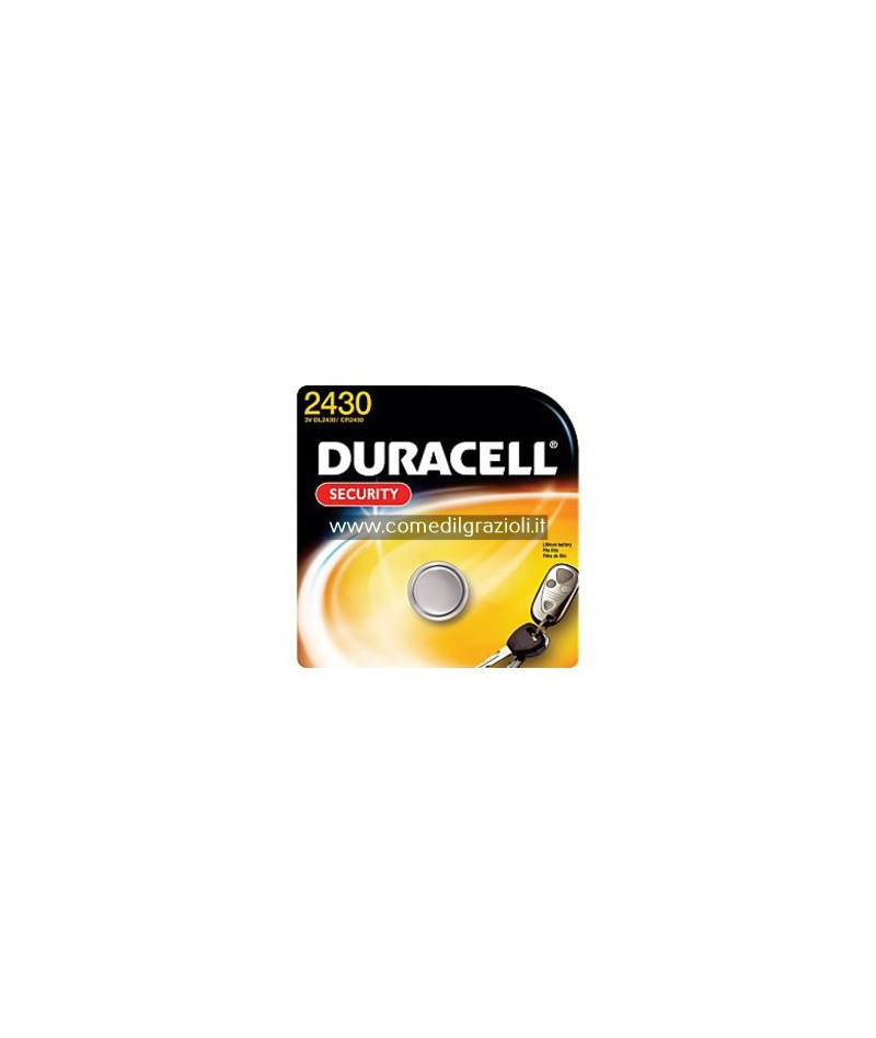 PILE DURACELL SPECIAL 2430