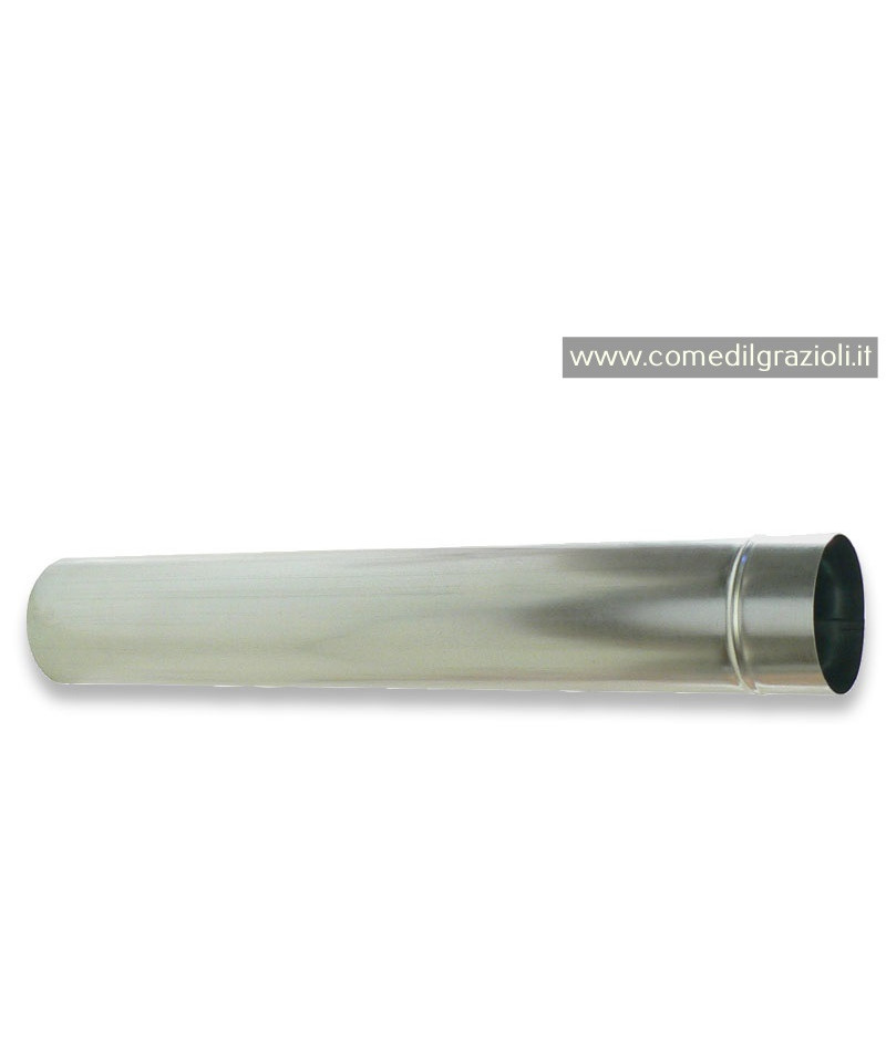 TUBO FUMO ZINCATO D. 9 cm....