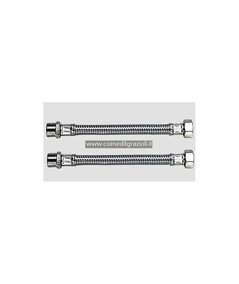 ATTACCHINO INOX 3/8 M/F X...