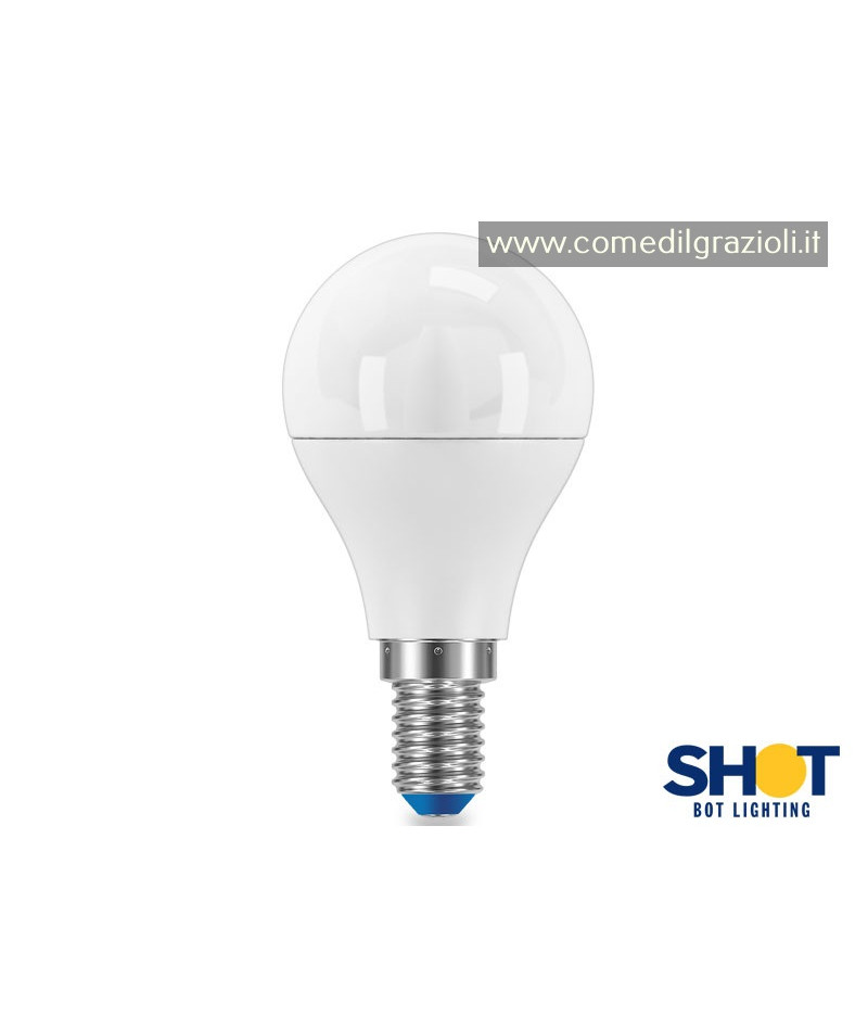 LAMPADINA LED A SFERA OPALE 7,5W E14 LUCE CALDA K3000 270847